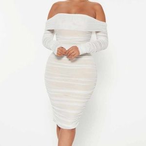 Sexy white dress